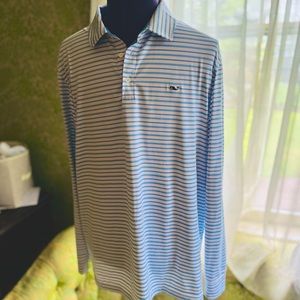 Vineyard Vines Performance Collared Long sleeve Shirt